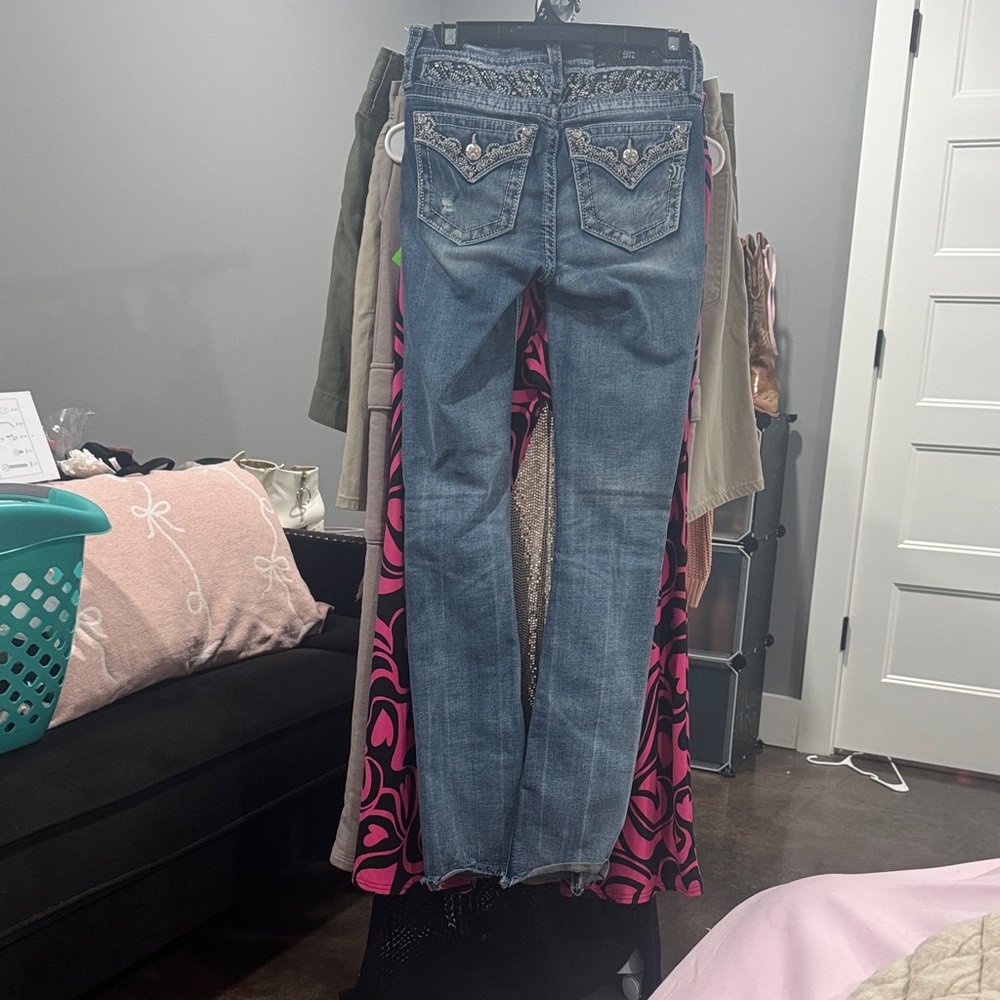 Miss Me Women's Blue Boot Cut Jeans - Picture 2 of 2